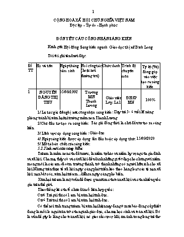 SKKN Dạy trẻ 5-6 tuổi kĩ năng phòng tránh bị xâm hại tại Trường Mầm non Thanh Lương